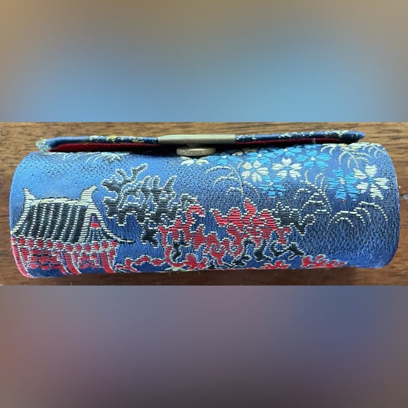 3/$15 Oriental Asian Culture Inspired Lipstick Holder Compact Mirror Case - Picture 3 of 6